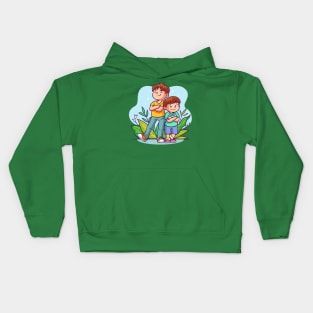 Big & Little Bro Love Kids Hoodie